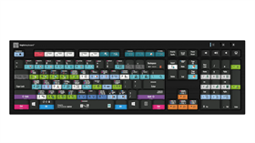Maya - PC Nero Slimline Keyboard